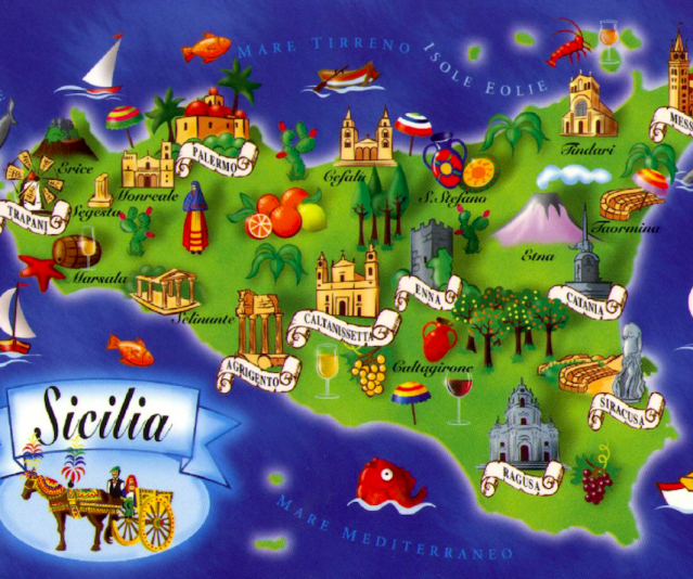 Le specialità enogastronomiche della Sicilia!