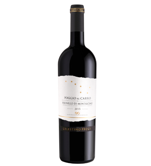 CELESTINO PECCI Brunello di Montalcino Cru "Poggio al Carro" 2015